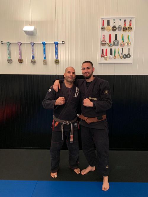 Brown belt · April 18, 2019 · Promoted by Domingos Ciccarino