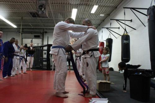 Purple belt · October 15, 2014 · Promoted by Gabriel Gladiator