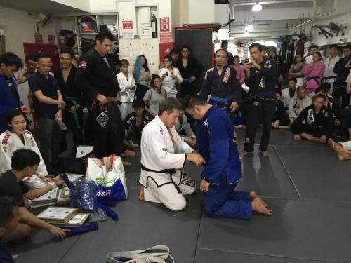 Blue belt · December 15, 2016 · Promoted by Stephen Kamphuis