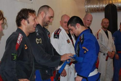 Blue belt · February 19, 2011 · Promoted by Markus Nilsson
