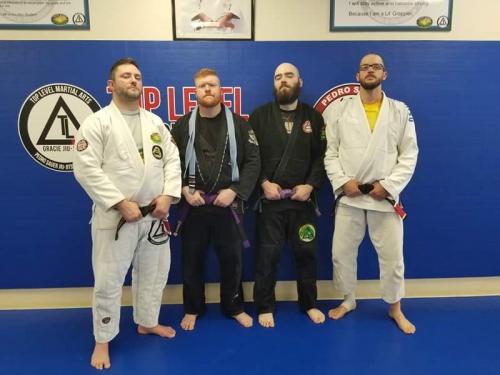 Purple belt · June 2, 2019 · Promoted by Bill Jones