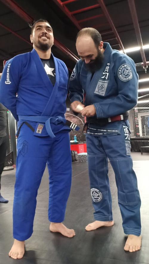 Blue belt · March 30, 2018 · Promoted by Muhammad fawzy kamel Abdelgawad