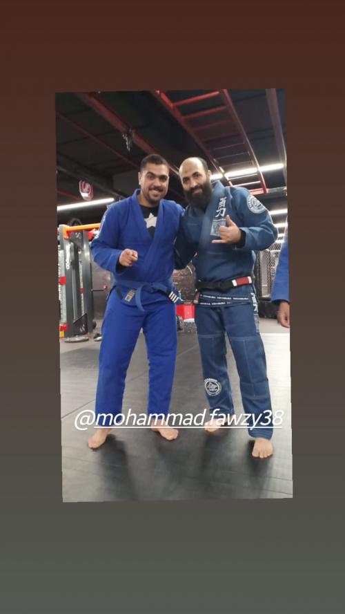 Blue belt · March 30, 2018 · Promoted by Muhammad fawzy kamel Abdelgawad