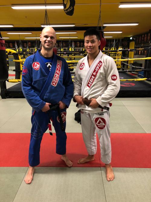 Brown belt · September 5, 2018 · Promoted by Bart Albers