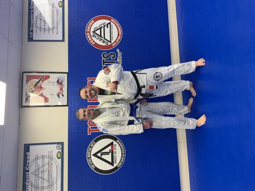 Blue belt · January 26, 2020 · Promoted by Bill Jones