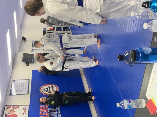 Blue belt · January 26, 2020 · Promoted by Bill Jones