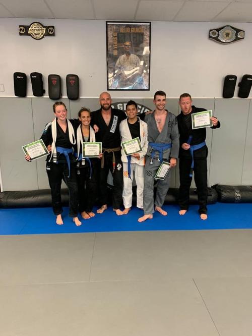 Blue belt · July 17, 2019 · Promoted by Kroyler Gracie