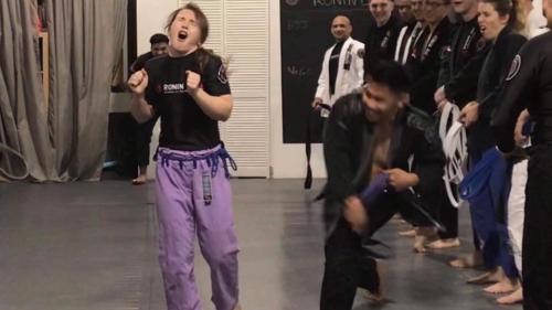 Blue belt · December 12, 2018 · Promoted by Luis Figueroa