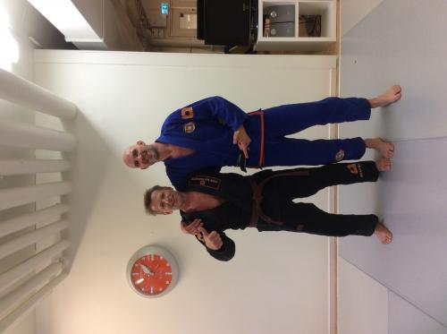 Brown belt · November 14, 2017 · Promoted by Jörgen Sanz