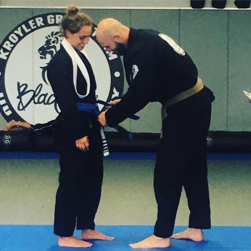 Blue belt · July 17, 2019 · Promoted by Kroyler Gracie