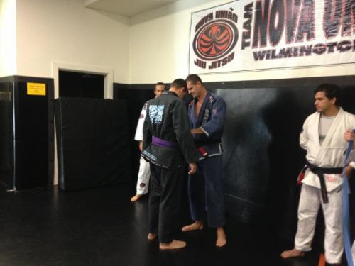Purple belt · November 16, 2013 · Promoted by Jeremy Owens