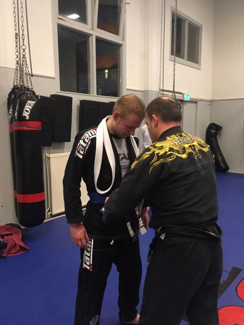 Blue belt · February 14, 2017 · Promoted by Charly Baarda