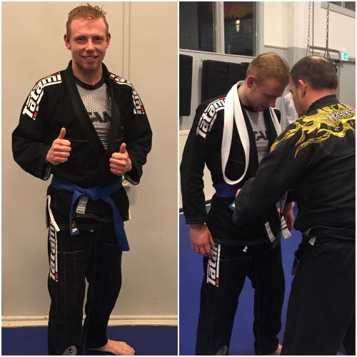 Blue belt · February 14, 2017 · Promoted by Charly Baarda