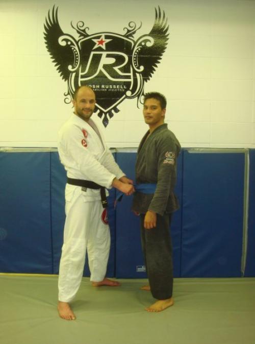 Blue belt · April 20, 2009 · Promoted by Josh Russell