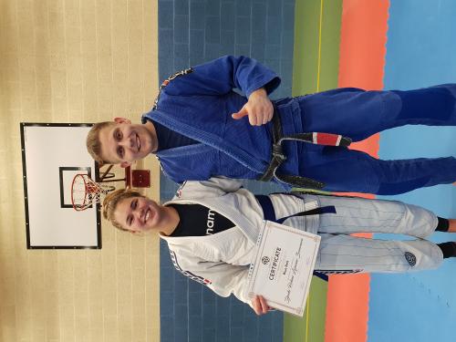 Blue belt · December 1, 2018 · Promoted by Jan Christiaan Herbert