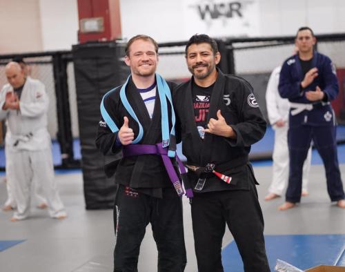 Purple belt · March 3, 2020 · Promoted by Pablo Angel Castro