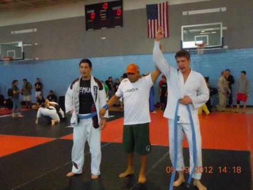 Blue belt · May 12, 2012 · Promoted by Ryan Brinkman