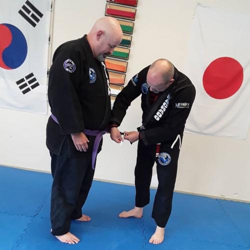 Purple belt · May 18, 2019 · Promoted by Mark Massey
