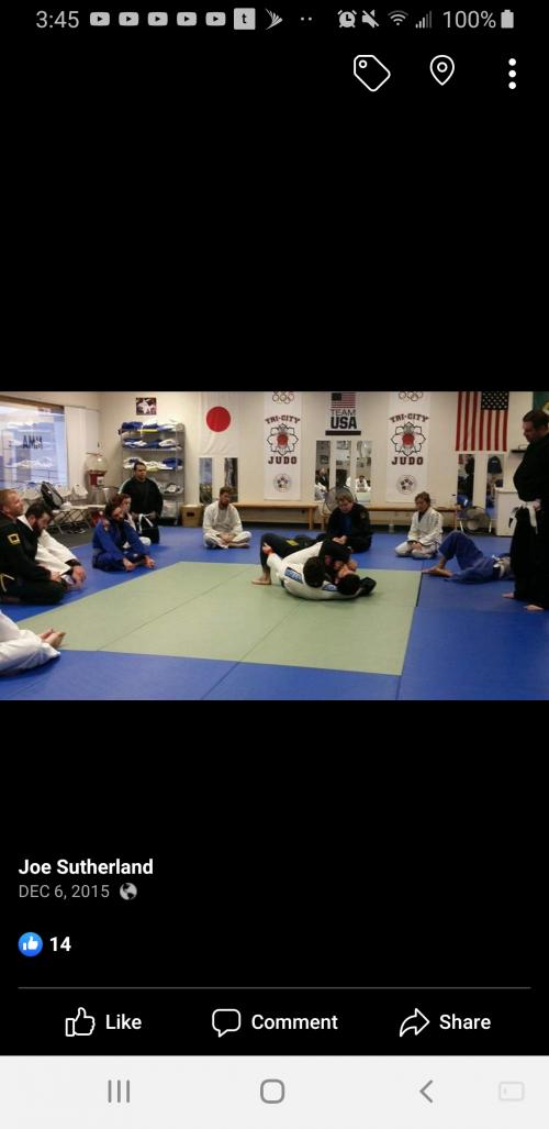 White belt · August 30, 2015