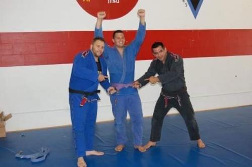 Purple belt · April 4, 2009 · Promoted by Beto Nunez