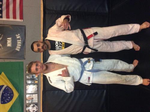 Blue belt · November 2, 2018 · Promoted by Jeff Cope
