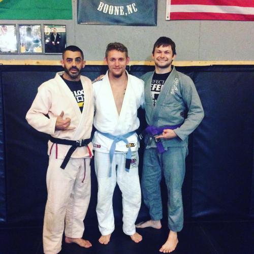 Blue belt · November 2, 2018 · Promoted by Jeff Cope