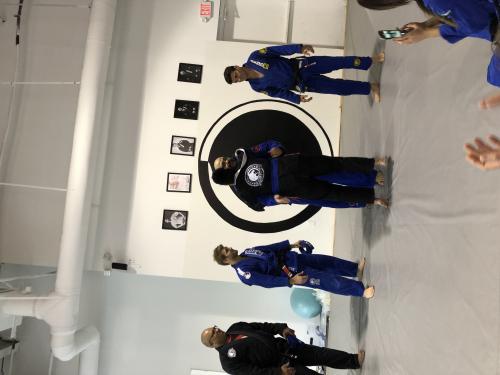 Blue belt · November 16, 2019 · Promoted by Stan Beck