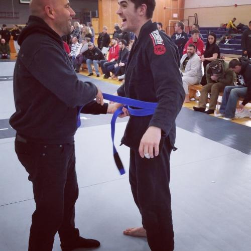 Blue belt · March 19, 2019 · Promoted by Jaret MacIntosh