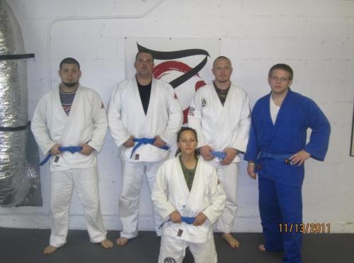 Blue belt · November 13, 2011 · Promoted by Eric Silver