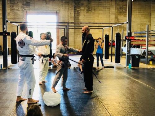 Brown belt · April 28, 2019 · Promoted by Bubby Mitchell