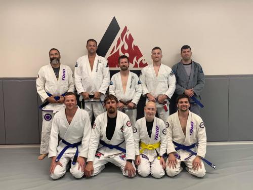 Blue belt · August 24, 2019 · Promoted by Jeff Shaw