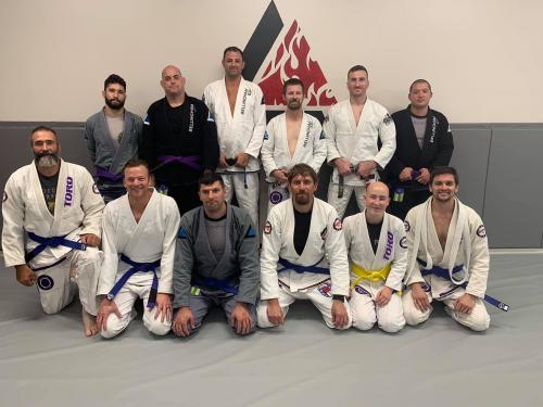 Blue belt · August 24, 2019 · Promoted by Jeff Shaw
