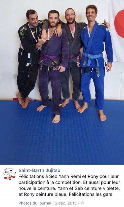 Blue belt · December 5, 2015 · Promoted by Christian Graugart