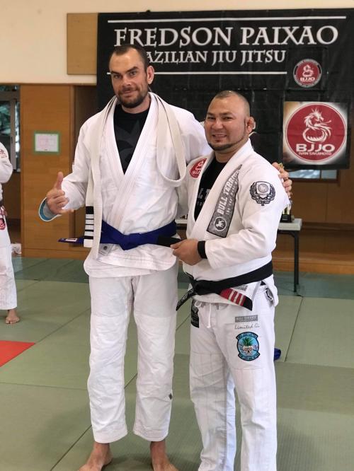 Blue belt · December 15, 2018 · Promoted by Ivan Sakamoto