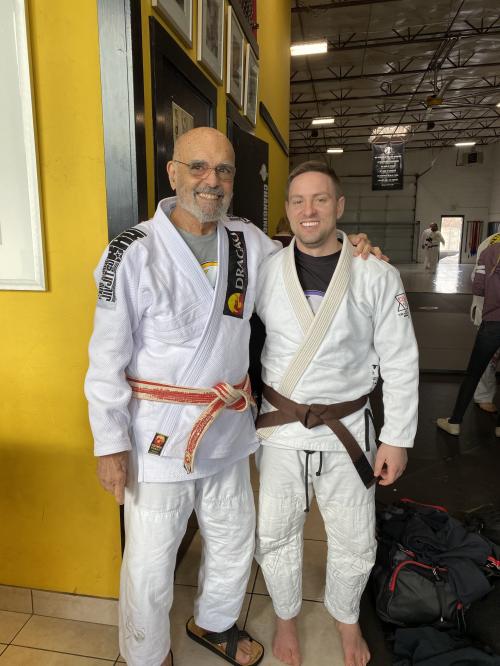 Brown belt · February 8, 2020 · Promoted by Robert Handley