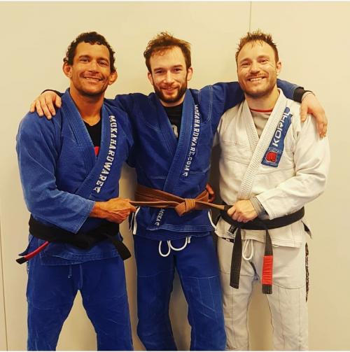 Brown belt · April 7, 2019 · Promoted by Jose Carlos Hissa Granja