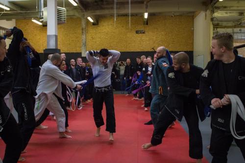 Blue belt · November 16, 2019 · Promoted by Reinier de Ridder