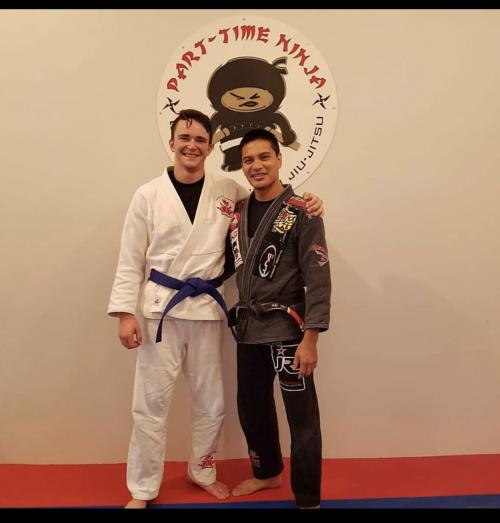 Blue belt · September 22, 2018 · Promoted by Paul Kiat