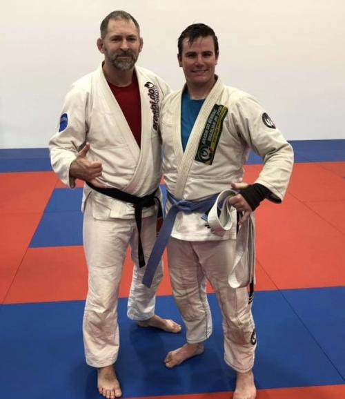 Blue belt · October 21, 2018 · Promoted by Master Sylvio Behring