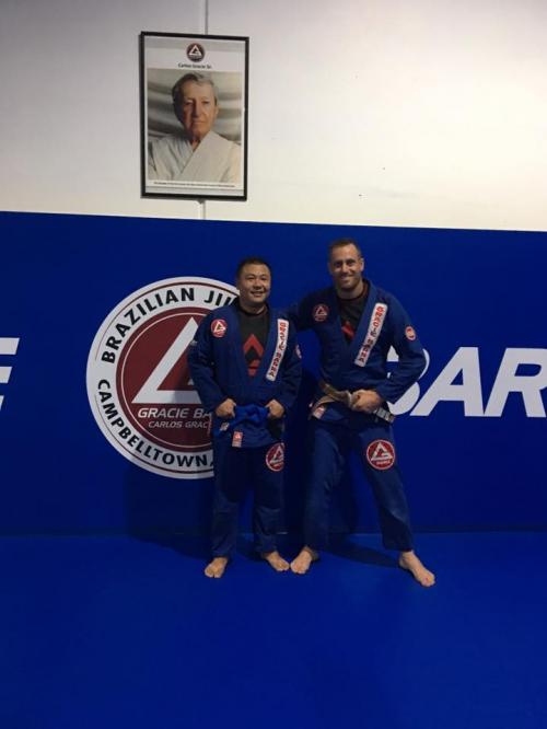 Blue belt · February 8, 2017 · Promoted by Clint Burns