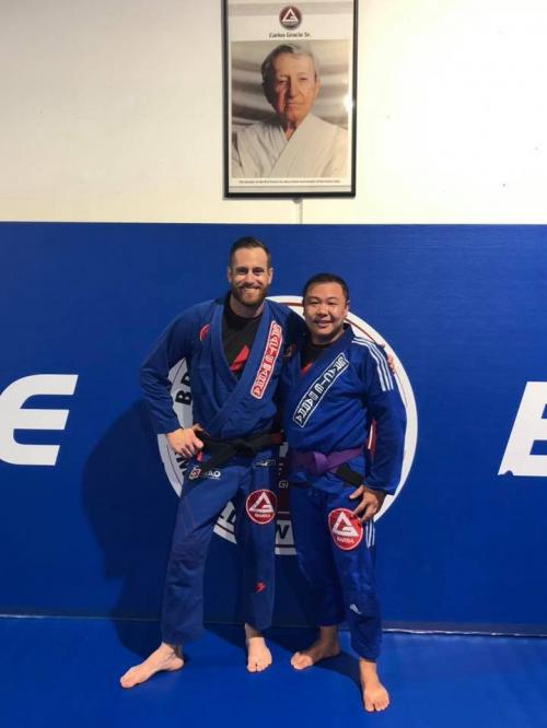 Purple belt · March 19, 2019 · Promoted by Clint Burns
