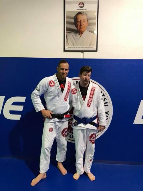 Blue belt · September 18, 2018 · Promoted by Clint Burns