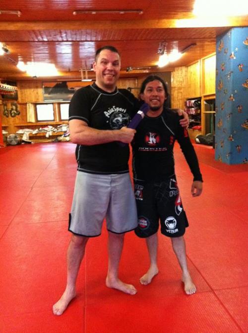 Purple belt · August 11, 2011 · Promoted by Remco Pardoel
