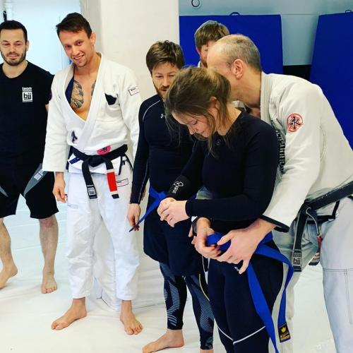 Blue belt · January 18, 2020 · Promoted by Per Christian Andresen