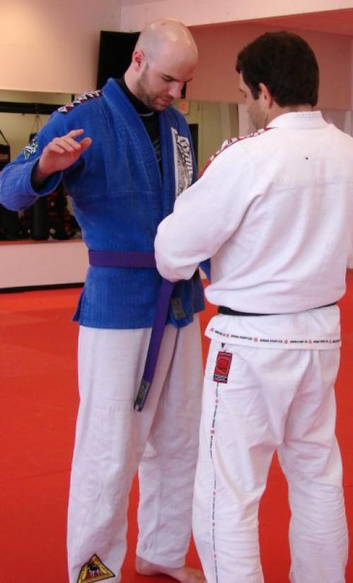 Purple belt · February 27, 2010 · Promoted by Shawn Williams