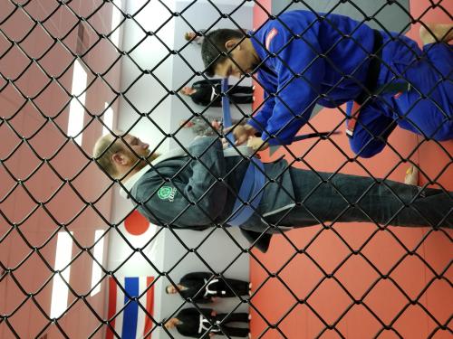 Blue belt · October 24, 2017 · Promoted by Erick Jordan