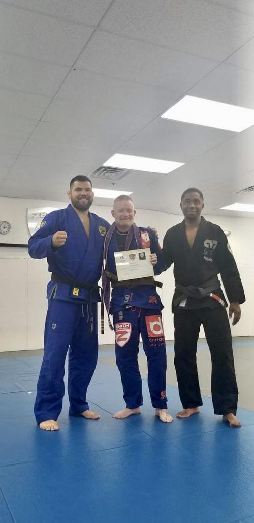 Brown belt · October 6, 2018 · Promoted by Robert Drysdale