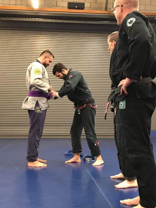 Purple belt · November 26, 2019 · Promoted by Sean Roberts