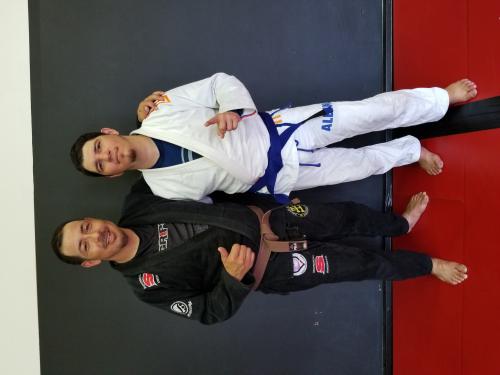 Blue belt · May 31, 2018 · Promoted by Talles Horta