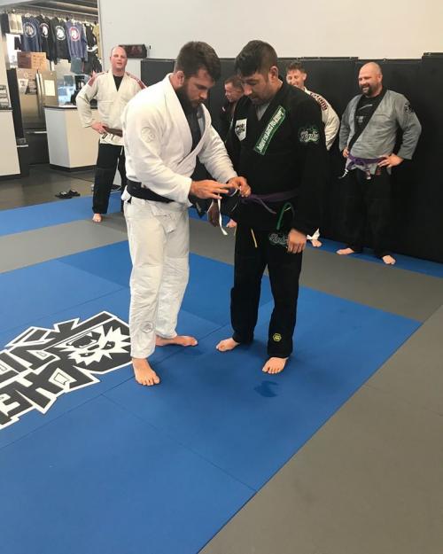 Purple belt · January 31, 2017 · Promoted by Charles Nunley